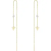 Tamaris Fashion long gold-plated earrings TJ-0005-E-12 (L)