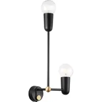 Nordlux Manhattan, Oberfläche, 1 Glühbirne(n), E27, IP20, Schwarz