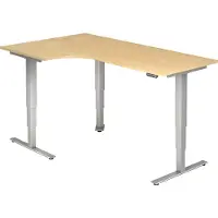 Hjh OFFICE PRO XDSM 82 S - Ahorn 200 x 120 elektrisch höhenverstellbar