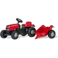 Massey-Ferguson Kid Trettraktor mit Anhänger MF, Maße: 134x47x52 cm; 01 230 5
