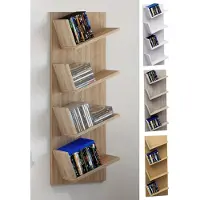 Hioshop Holz Wandregal Lansi