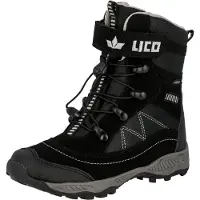 Lico Jungen Snowboot 'Sundsvall VS' schwarz/grau, Kinder:35 EU