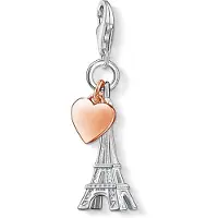 Thomas Sabo Charm-Anhänger Eiffelturm mit Herz