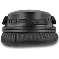 DeLOCK Bluetooth 5.0 Kopfhörer Over-Ear faltbar mit integriertem Mikrofon und intensivem Bass, bis zu 20 Stunden Laufzeit, Verkabelt & Kabellos, Anrufe/Musik, 20 - 20000 Hz, 228 g, Kopfhörer, Schwarz