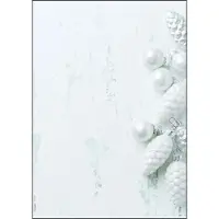 Sigel Motivpapier „Modern Christmas“, für Weihnachten, Format A4, Feinpapier, 100 Blatt