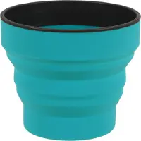 Lifeventure Silicone Ellipse Flexi-Mug, Thermobecher, türkis