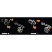 13 Fishing Concept A Power Griff Einer Angelrolle