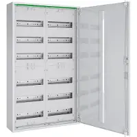 ABN RM206R01 - Feldverteiler AP T 160 mm Volltür 2 x 6-reihig 144 TE