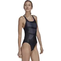 Adidas Damen Badeanzug Big Bars Graphic