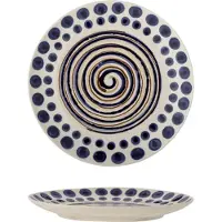 Bloomingville Shama-Teller orange Ø20,5 cm, 6er-Set – 82060432