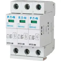 Eaton 167600 Überspannungsableiter steckbar, 3p, 335VAC, 3x20kA SPCT2-335/3
