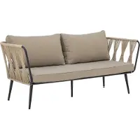 Bloomingville Pavone Bank braun