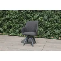 CLEMENTO Wallace Sessel Aluminium/Sunbrella Drehbar