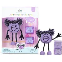 Glo Pals Figur/Sinneswürfel m. Licht - Lumi - Lila - - One Size - Badespielzeug