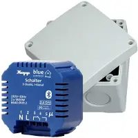 Kopp BC.Schaltakt.f.Ladest. Blue-Control 1-Kanal Schaltaktor Schaltleistung (max.) 3600W Blau