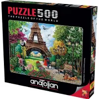 Perre/Anatolian ANATOLIAN Puzzle Frühling in Paris 500 Teile