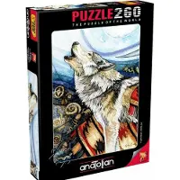 Perre/Anatolian ANATOLIAN Puzzle Heulender Wolf 260 Teile