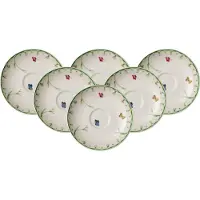 Villeroy & Boch Untertasse "Kaffeeuntertassen Colourful Spring ø 14,8 cm 6er Set bunt"