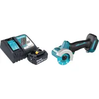 Makita DMC 300 RG1 Akku Winkelschleifer 18 V 76 mm Brushless + 1x Akku 6,0 Ah + Ladegerät