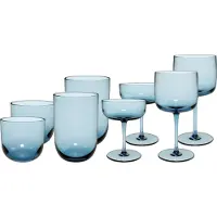 Like. by Villeroy & Boch Gläser-Set "Komplett-Gläser-Set Like Glass 8er Set" Handwäsche wird empfohlen