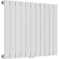 Neu.haus Flachheizkörper 'Nore' Weiß 60x80cm Einlagig 616W