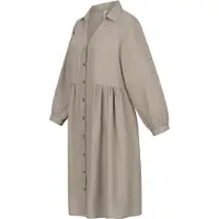 Ragwear Minikleid "Almu" Ohne Taschen Leichtes Langarmkleid mit Blumenmuster