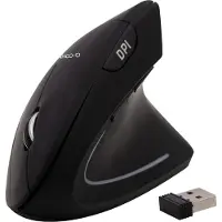 Q-CONNECT My bezdrôtová ergononická ierna