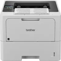 Brother HL-L6410DN, Laser, 1200 x 1200 DPI, A4, 50 Seiten pro Minute, Doppelseitiger Druck, Weiß