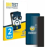 BROTECT Sichtschutzfolie Anti-Spy Privacy Folie Blaulicht-Schutz
