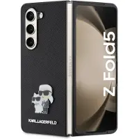 Karl Lagerfeld Klhczfd5sakcnpk Z Fold5 F946 Saffiano Karl&choupette Pin Handyhülle