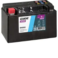 Exide STOP & START Auxiliary Starterbatterie 12V 9Ah 120A/EN Batterie