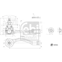 FEBI BILSTEIN Bilstein Spurstangenkopf 184966