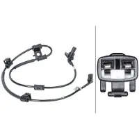 Hella Sensor Raddrehzahl 2-polig aktiv 970 mm Kabel für u.a. HYUNDAI ix35