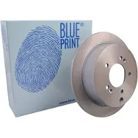 Blue Print Bremsscheibe ADG04345 hinten, voll, 1 Stück