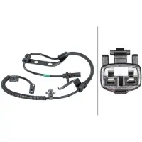 Hella Sensor Raddrehzahl 2-polig aktiver Sensor 790 mm Kabel für u.a. KIA CEED