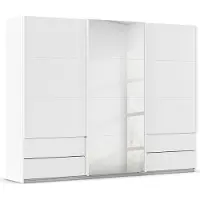 Rauch Schwebetürenschrank Elara in Weiß