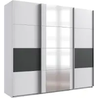 Wimex Boxspringbett Suna 160 x 200 cm mit 2 Nachtkonsolen Hellgrau Voll-orthopädisches Komfortbett mit Bettkasten, Stauraum, inkl. Lieferung und Montage