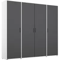 Rauch Drehtürenschrank Voyager 4-türig AG450.31V2