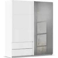 Rauch Schwebetürenschrank Elara in Weiß