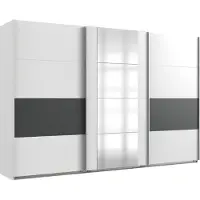 Wimex Boxspringbett Suna 180 x 200 cm mit 2 Nachtkonsolen Hellgrau Voll-orthopädisches Komfortbett mit Bettkasten, Stauraum, inkl. Lieferung und Montage