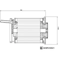 Blue Print Kraftstofffilter ADBP230021