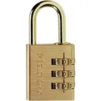 Masterlock - Messing Kombination Ranger 30mm | Blasen Sie ein 1 Stück