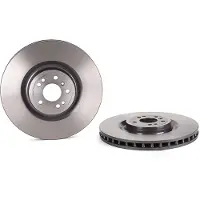 Brembo Bremsscheibe 09.A960.11, vorne, belüftet, hochkarbonisiert, 1 Stück