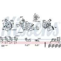 Nissens Lader, Aufladung 93117 für VW