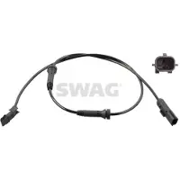 SWAG ABS Sensor Raddrehzahl Hinten Links Hinten Rechts für RENAULT MEGANE II Coupé-Cabriolet (EM0/1) 60 10 2476