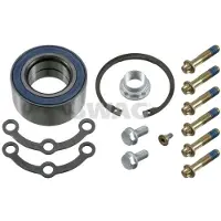 SWAG Radlagersatz Hinten Links Hinten Rechts passend für MERCEDES-BENZ C-Klasse Limousine (W203) Schrägkugellager 84mm 99 97 5424