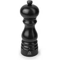 Peugeot Salzmühle PARIS 18cm Satin-Schwarz Lackiert Buchenholz Stahlmahlwerk