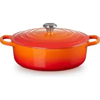Le Creuset Bratpfanne Le Creuset Niedrig Orange Rot 30 cm (6.2L)