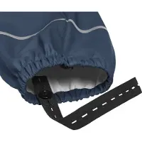 Playshoes Kinder Regenhose "Fußsteg Regenhose (Paar)" in Schwarz | Gr.: onesize