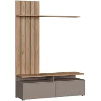 Vicco Wohnwand Harro Goldkraft Eiche/Greige , Model 54389